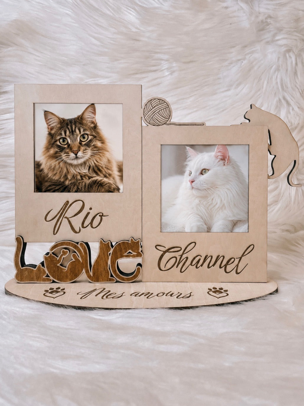 Cadre photo personnalisé – Animaux
