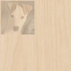 Porte-clés photo personnalisé en bois – Chien, chat & animaux de compagnie